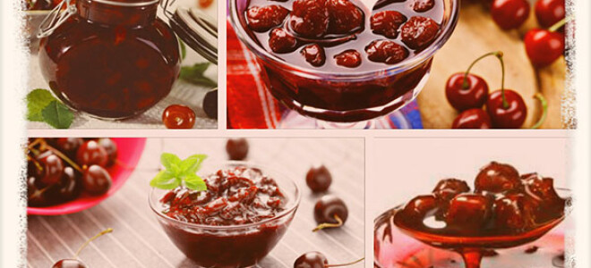 Варенье из вишни с косточками