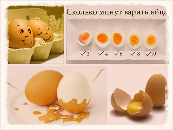 сколько минут нужно варить яйца